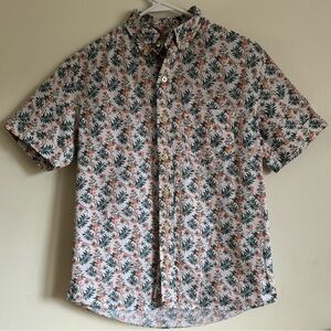 Ken LTD Men’s Floral Button Down Shirt — S